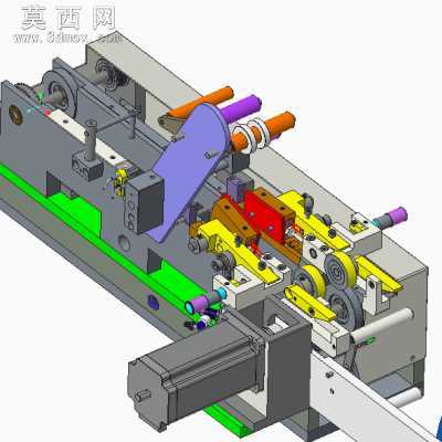 通用型编带机SMD元件包装机 3D模型