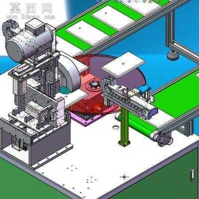 苹果平板电脑外壳打磨抛光机 3D模型