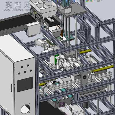 非标自动包装机 食品包装礼品包装设备 3D模型