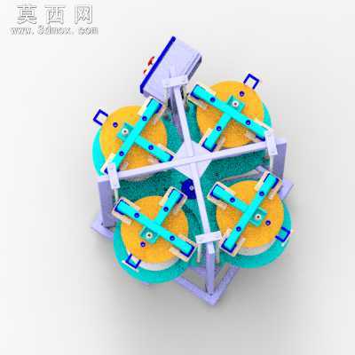筛选机 3D模型