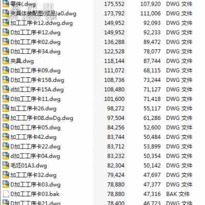 曲轴加工工艺及夹具设计本科毕业设计 CAD图纸