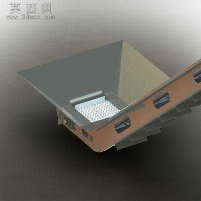 食品专用提升机模型 3D模型
