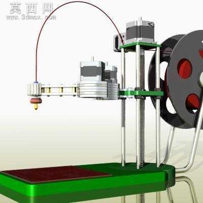 Scara机器人3D打印机 3D模型