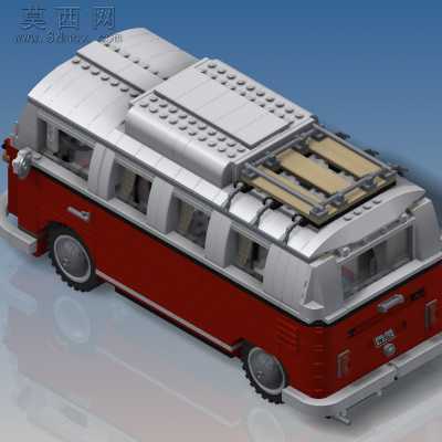 乐高积木: 大众T1露营车 3D模型