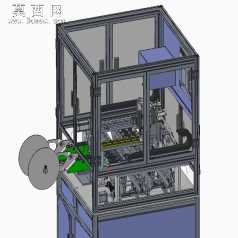 手机零件贴装设备 3D模型