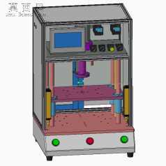 伺服压合机 3D模型