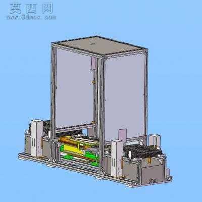 tray自动上料机 3D模型