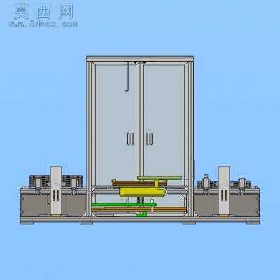 tray自动上料机 3D模型