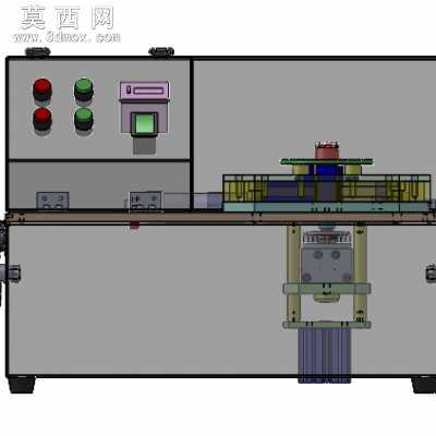 自动化线圈整形机 3D模型