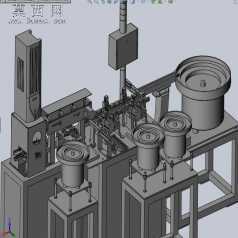 USB端子自动组装设备 3D模型