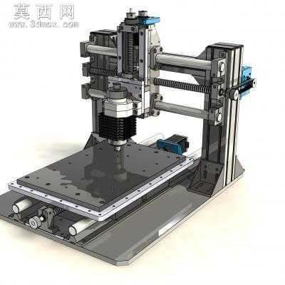 CNC迷你雕刻机 3D模型