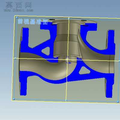 DN40截止阀 3D模型