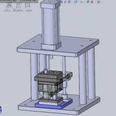 去毛刺工装 3D模型