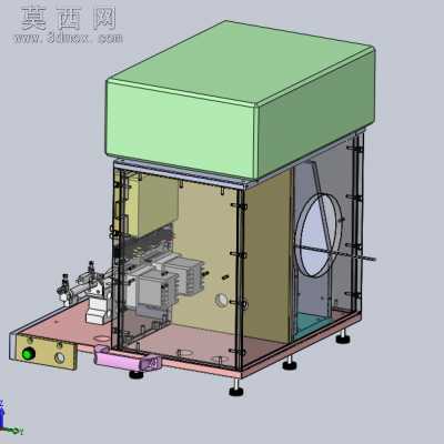 连接器导通测试机 3D模型