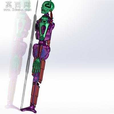 骷髅机器人 3D模型