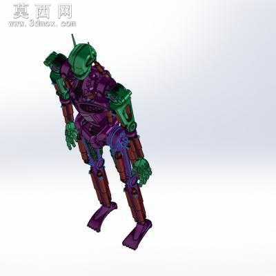 骷髅机器人 3D模型