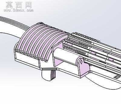 皮筋发射器 3D模型