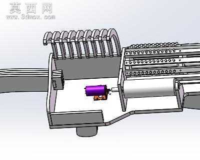 皮筋发射器 3D模型