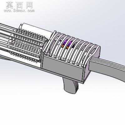 皮筋发射器 3D模型