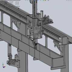 桁架机械手 3D模型