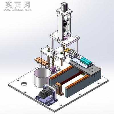 自动倒内角设备 3D模型
