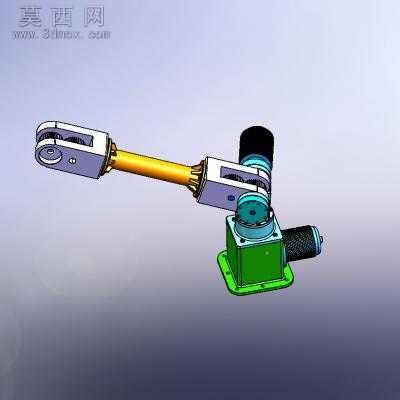 sw2016-六轴机器人关键部件 3D模型