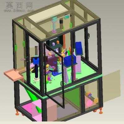 810-0428 3D焊锡机 3D模型
