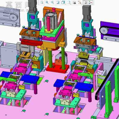 半自动沾锡焊接机 3D模型
