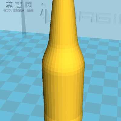 可乐瓶 3D模型