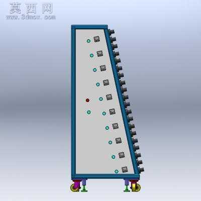 E27老化架LED球泡灯E27的老化测试架 3D模型