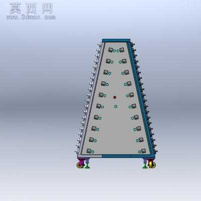 MR16老化架LED球泡灯MR16的老化测试实验架 3D模型