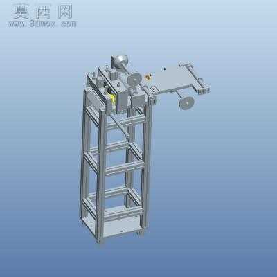通用卷膜机 3D模型