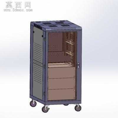 24U机箱 3D模型