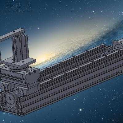 移动夹具体 3D模型