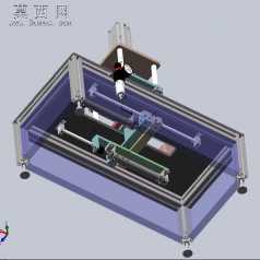 半自动热辣机 3D模型