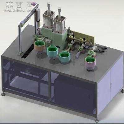 马达转子组装啤压设备 3D模型