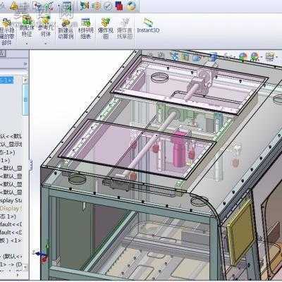 PSW改装LED自动视觉检测设备 3D模型