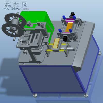 自动贴膜机 3D模型
