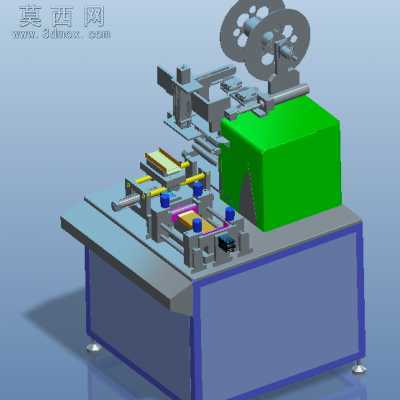 自动贴膜机 3D模型