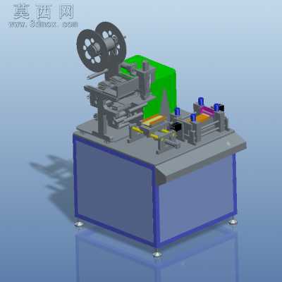 自动贴膜机 3D模型