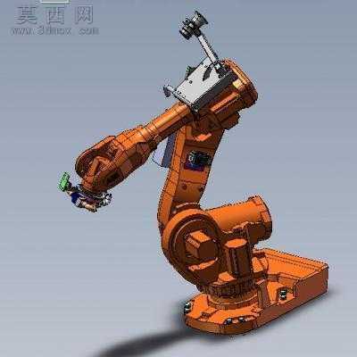 180Kg六轴机械手 3D模型