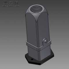 重载连接器 3D模型