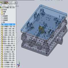 激光二维工作台 3D模型