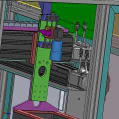在线产品自动组装外观检测设备 3D模型