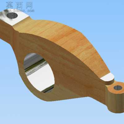 发动机进排气摇臂加工中心高效夹具 3D模型