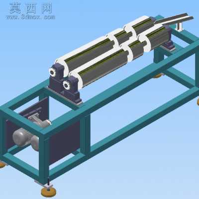 轴类零件自动旋转进给装置 3D模型