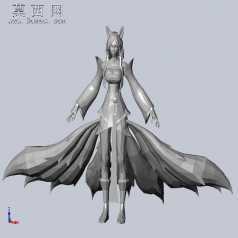 英雄联盟+LOL 游戏人物 3D打印模型 3D模型