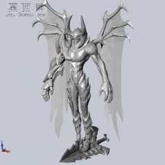 英雄联盟+LOL 游戏人物 3D打印模型 3D模型