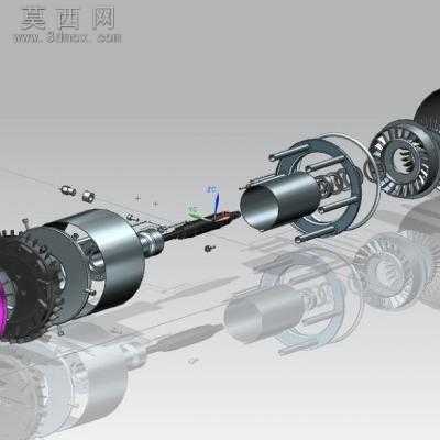 MW54���緢�������в��� 3Dģ��