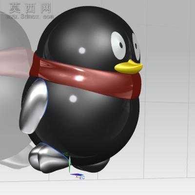 QQ企鹅UG 3D模型